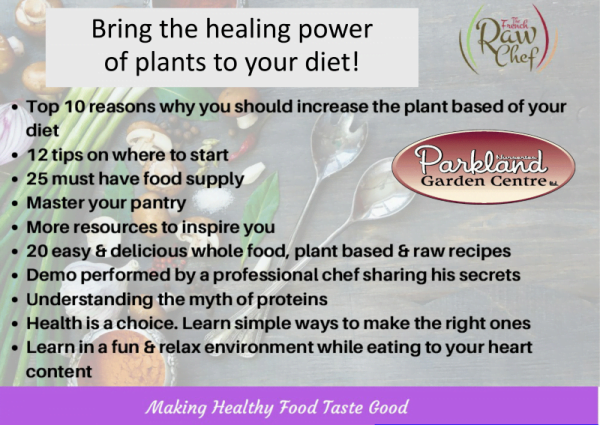 Bring the healing power of plants to your diet!